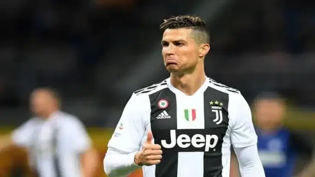Cristiano Ronaldo in Juventus Jersey